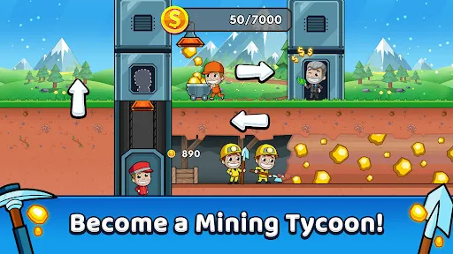 Idle Miner Tycoon: Gold Games screenshot 1