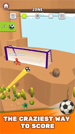 Crazy Kick! Fun Football game screenshot 3