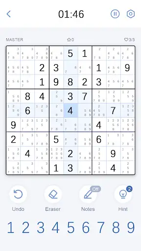 Sudoku Master! screenshot 2