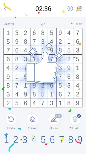 Sudoku Master! screenshot 3