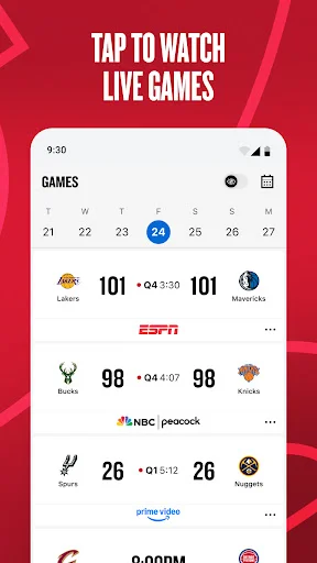 NBA: Live Games & Scores screenshot 2