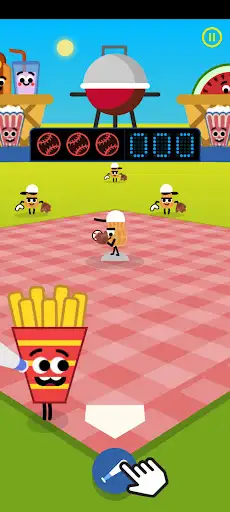 Doodle Slugger : Baseball Game screenshot 1