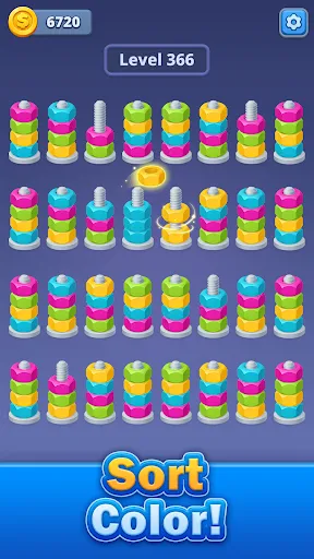 Nuts Factory: Sort Puzzle screenshot 3