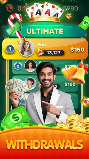 Solitaire Riches : Win Cash screenshot 3