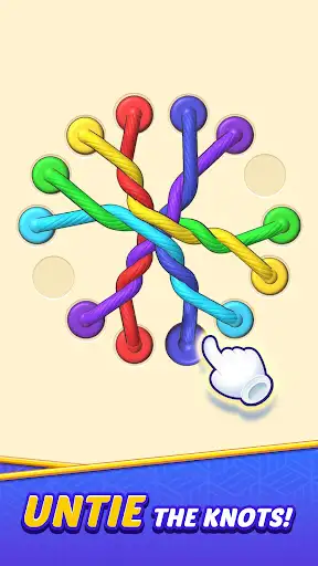 Tangled Rope: Twisted Puzzle screenshot 1
