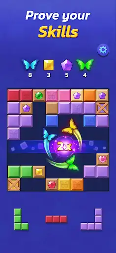 Woodoku Blast screenshot 1