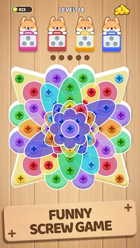 Woodle Screw™ Pin Nuts & Bolts screenshot 1