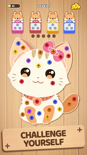 Woodle Screw™ Pin Nuts & Bolts screenshot 3