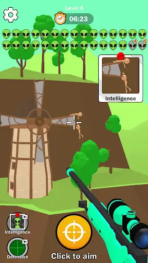 Alien Seeker: Find It & Shoot screenshot 2