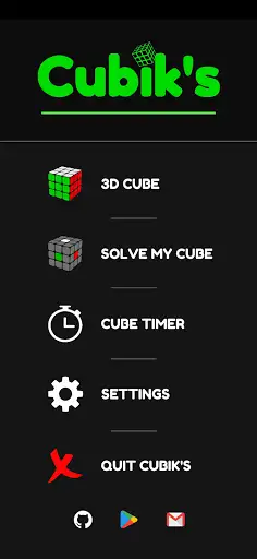 Cubik's - Solver, Simulator screenshot 1