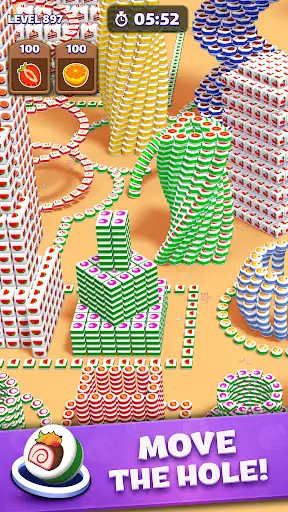 Tiles in Hole: Black Hole screenshot 1