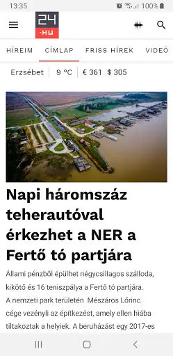 24.hu - Friss hírek screenshot 1
