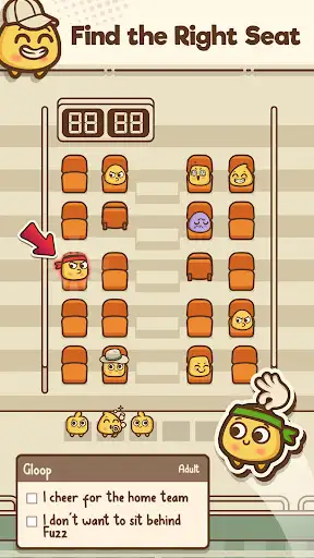 Where's My Seat?・Logic Puzzles screenshot 1