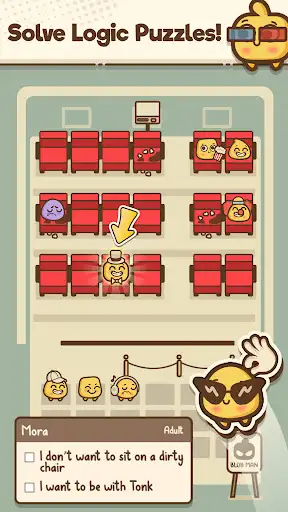 Where's My Seat?・Logic Puzzles screenshot 2