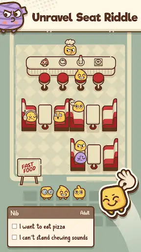 Where's My Seat?・Logic Puzzles screenshot 3