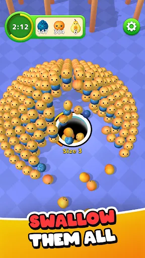 Jelly Hole: Roll & Eat Pals screenshot 1